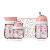 Mepal Flowers & Butterflies 4er Bundle - Brotdose, 3...
