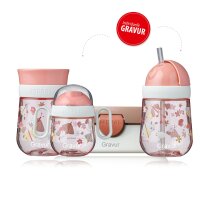 Mepal Flowers & Butterflies 4er Bundle - Brotdose, 3...