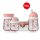 Mepal Flowers & Butterflies 4er Bundle - Brotdose, 3 Becher ( Gravur möglich)