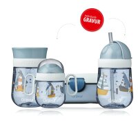 Mepal Sailors Bay 4er Bundle - Brotdose, 3 Becher