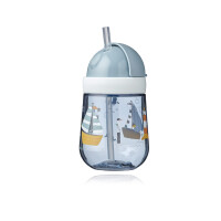 Mepal Sailors Bay 2er Bundle - Trinklernbecher Mio, Strohhalmbecher ( Gravur möglich )