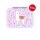 BearFoot Brotdose, Lunchbox, Bento Box COMPACT - Lama Lila