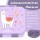 BearFoot Brotdose, Lunchbox, Bento Box COMPACT - Lama Lila