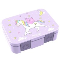 BearFoot Brotdose, Lunchbox, Bento Box COMPACT - Einhorn...