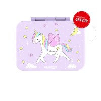 BearFoot Brotdose, Lunchbox, Bento Box COMPACT - Einhorn...