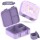 BearFoot Brotdose, Lunchbox, Bento Box COMPACT - Einhorn - Sterne, Wolken Mond ( Gravur möglich )