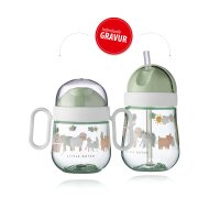 Mepal Little Farm 2er Bundle - Trinklernbecher Mio,...