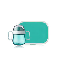 Mepal Deep turquoise 2er Bundle - Trinklernbecher Mio,...