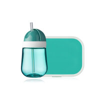 Mepal Deep turquoise 2er Bundle - Trinklernbecher Mio,...