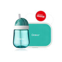 Mepal Deep turquoise 2er Bundle - Trinklernbecher Mio,...