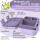 BearFoot Brotdose, Lunchbox, Bento Box COMPACT-S 650ml - Meerjungfrau - Fische, Seestern, Seepferdchen