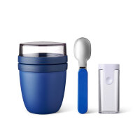 Mepal Lunchpot Set (500ml + 200ml) und faltbarer...
