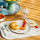 Kindergeschirr Set Mepal Mio - Fairy Garden - Rehkitz, Vogel, Pilze, Blumen - 6-teilig ( Gravur möglich )