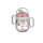 Trinkflasche Trinklernbecher Mepal Mio 2.0 (200ml) - Fairy Garden - Rehkitz, Vogel, Pilze, Blumen