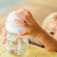 Mepal Fairy Garden 2er Bundle - Trinklernbecher 360 Grad + Strohhalmbecher ( Gravur möglich )