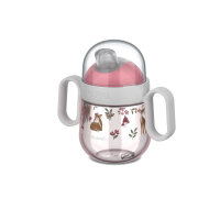 Mepal Fairy Garden 2er Bundle - Trinklernbecher Mio + Strohhalmbecher ( Gravur möglich )