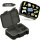BearFoot Brotdose, Lunchbox, Bento Box COMPACT-S 650ml - Sticker Schwarz ( Gravur möglich )