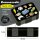 BearFoot Brotdose, Lunchbox, Bento Box COMPACT-S 650ml - Sticker Schwarz ( Gravur möglich )