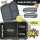 BearFoot Brotdose, Lunchbox, Bento Box COMPACT-S 650ml - Sticker Schwarz ( Gravur möglich )