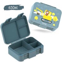 BearFoot Brotdose, Lunchbox, Bento Box COMPACT-S 650ml - Bagger & Affe