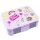 BearFoot Brotdose, Lunchbox, Bento Box COMPACT-S 650ml - Sticker Lila