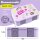 BearFoot Brotdose, Lunchbox, Bento Box COMPACT-S 650ml - Sticker Lila