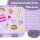 BearFoot Brotdose, Lunchbox, Bento Box COMPACT-S 650ml - Sticker Lila