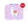 BearFoot Brotdose, Lunchbox, Bento Box COMPACT-S 650ml - Lama Lila ( Gravur möglich )
