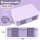 BearFoot Brotdose, Lunchbox, Bento Box COMPACT-S 650ml - Lila ( Gravur möglich )