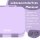 BearFoot Brotdose, Lunchbox, Bento Box COMPACT-S 650ml - Lila ( Gravur möglich )