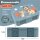 BearFoot Brotdose, Lunchbox, Bento Box COMPACT-S 650ml - Hund & Katze ( Gravur möglich )