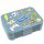 BearFoot Brotdose, Lunchbox, Bento Box COMPACT-S 650ml - Sticker Blau ( Gravur möglich )