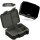 BearFoot Brotdose, Lunchbox, Bento Box COMPACT-S 650ml - Schwarz ( Gravur möglich )