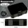 BearFoot Brotdose, Lunchbox, Bento Box COMPACT-S 650ml - Schwarz ( Gravur möglich )