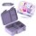 BearFoot Brotdose, Lunchbox, Bento Box COMPACT-S 650ml - BubbleTea Lila