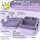 BearFoot Brotdose, Lunchbox, Bento Box COMPACT-S 650ml - BubbleTea Lila