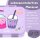 BearFoot Brotdose, Lunchbox, Bento Box COMPACT-S 650ml - BubbleTea Lila