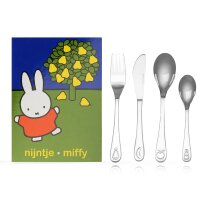 Zilverstad Kinderbesteck - miffy Obst - Birne, Banane,...
