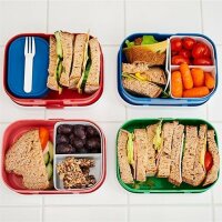 Mepal Little Farm 2er Bundle - Brotdose, Strohhalmbecher