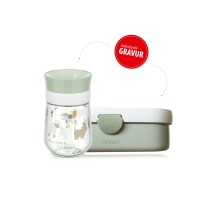 Mepal Little Farm 2er Bundle - Brotdose, Trinklernbecher