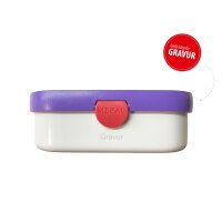 Mepal Unicorn Glow 2er Bundle - Brotdose, Trinkflasche ( Gravur möglich )