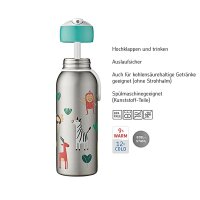 Mepal Unicorn Glow 2er Bundle - Brotdose, Trinkflasche ( Gravur möglich )