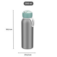 Mepal Unicorn Glow 2er Bundle - Brotdose, Trinkflasche ( Gravur möglich )