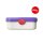 Mepal Unicorn Glow 2er Bundle - Brotdose, Trinkflasche ( Gravur möglich )
