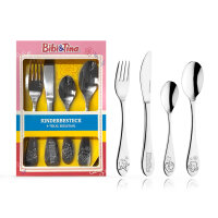 Geda Labels Kinderbesteck - Bibi & Tina - 4-teilig (...