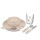 Trinkglas Mepal Mio (250ml) - Fairy Garden - Rehkitz, Vogel, Pilze, Blumen