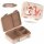BearFoot Brotdose, Lunchbox, Bento Box Compact-M - Dinosaurier ( Gravur möglich ) ( Gravur möglich )