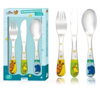 Trötsch Kinderbesteck - Die Maus - 3-teilig ( Gravur...