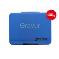 Yumbox Brotdose, Lunchbox, S Snack - Dinosaurier - blau (...