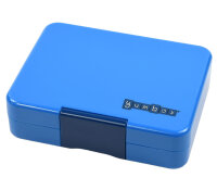 Yumbox Brotdose, Lunchbox, S Snack - Dinosaurier - blau ( Gravur möglich ) ( Gravur möglich )